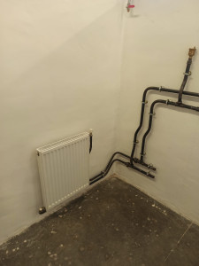 Photo de galerie - Raccordement a un radiateur en acier 