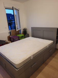 Photo de galerie - Montage d’un lit coffre IKEA 