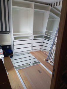 Photo de galerie - Armoire Pax portes coulissantes 