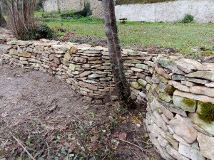Photo de galerie - Construction Murets en Pierre Sèche