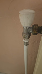 Photo de galerie - Remplacement de robinet de radiateur 