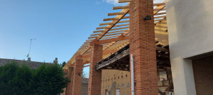 Photo de galerie - Travaux complets de réfection de la toiture. 