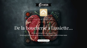 Photo de galerie - Réalisation d'un site e-commerce pour une boucherie avec un système de livraison et click and collect similaire à Uber eat 