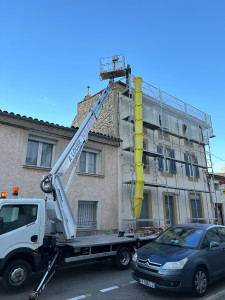 Photo de galerie - Nous avons effectué un remplacement de toiture sur nimes