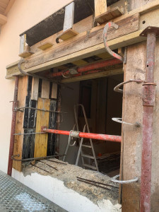 Photo de galerie - Création d’une ouverture 