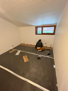 Photo de galerie - Pose de parquet - Revêtement de sol