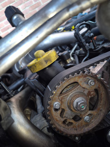 Photo de galerie - Changement de courroie de distribution moteur 1.5DCI