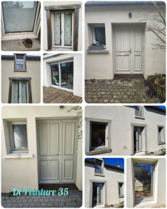 Photo de galerie - Changement de couleur portes+fenêtre extérieur 