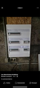 Photo de galerie - Remplacement et pose de tableau électrique