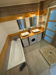 Photo de galerie - Rénovation salle de bains 