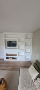 Photo de galerie - Meuble TV Bibliothèque 