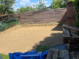 Photo de galerie - Remise à plat d’un terrain 