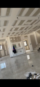 Photo de galerie - Pose de placo, Joint,finition