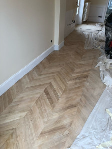 Photo de galerie - Restauration de parquet 