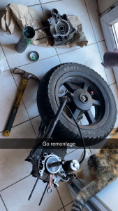 Photo de galerie - Réparation scooter 