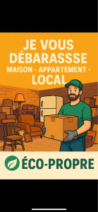 Photo de galerie - Tout type d’enlèvement d’encombrant d’une maison, appartement local