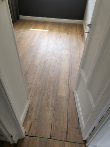 Photo de galerie - Pose parquet 