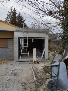 Photo de galerie - Construction de une garage 