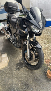 Photo de galerie - Après peinture (ajout feux additionnel chargeur à induction support quad lock