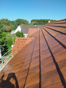 Photo de galerie - Démoussage toiture 