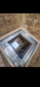 Photo de galerie - Réfection d'un puit de lumière 