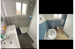 Photo de galerie - Rénovation salle de bain complète 