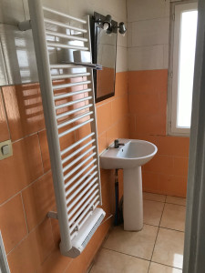 Photo de galerie - Pose lavabo + radiateur 