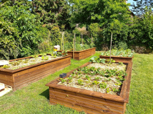 Photo de galerie - Fabrication de bac potager sur mesure