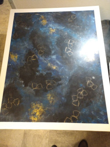 Photo de galerie - Enduit décoratif sur toile 