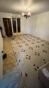 Photo de galerie - Pose de carrelage 
