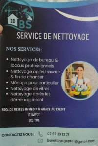 Photo de galerie - Service nettoyage 