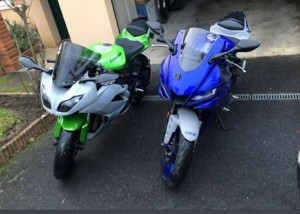 Photo de galerie - Nettoyage de ces 2 motos 