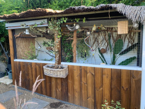 Photo de galerie - Fabrication volière 