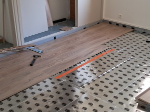 Photo de galerie - Pose de parquet - Revêtement de sol