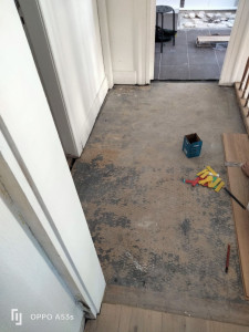 Photo de galerie - Pose de parquet - Revêtement de sol