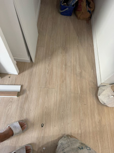 Photo de galerie - Pose de parquet - Revêtement de sol