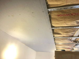 Photo de galerie - Chantier isolation ( Placo enduit peinture)