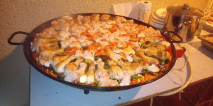 Photo de galerie - Paella pour 40 personnes 
