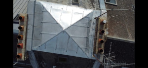 Photo de galerie - Réfection, toiture zinc