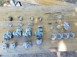 Photo de galerie - Reconstruction d'une rampe de carburateur honda