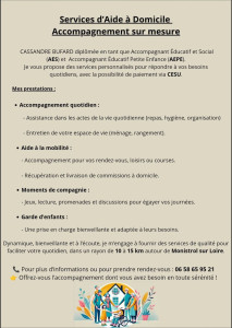 Photo de galerie - N’hésitez pas à me contacter ,  je serai ravie d’échanger avec vous sur vos besoins et vos attentes.