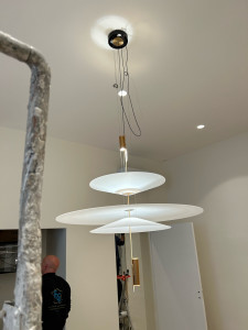 Photo de galerie - Je réalise cette travaux chez un client il était satisfait de la pause, et le client satisfait, ça me donne de la force. 