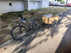 Photo de galerie - Remorque vélo 