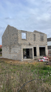 Photo de galerie - Maçonnerie terminée