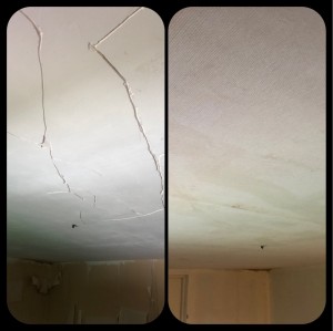 Photo de galerie - Enduit et pose de toile 