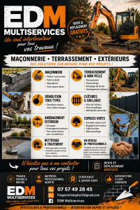 Photo de galerie - Carte edm multiservices