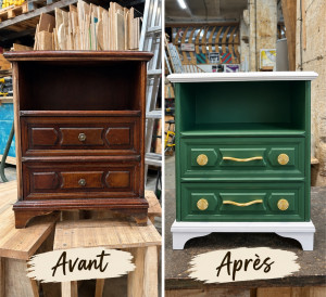 Photo de galerie - Rénovation  de meuble