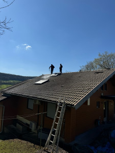 Photo de galerie - Nettoyage toiture 