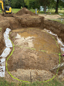 Photo de galerie - Terrassement piscine