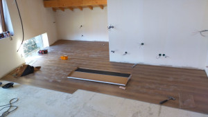 Photo de galerie - Pose de parquet - Revêtement de sol